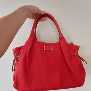 Cherry red, Kate spade bag